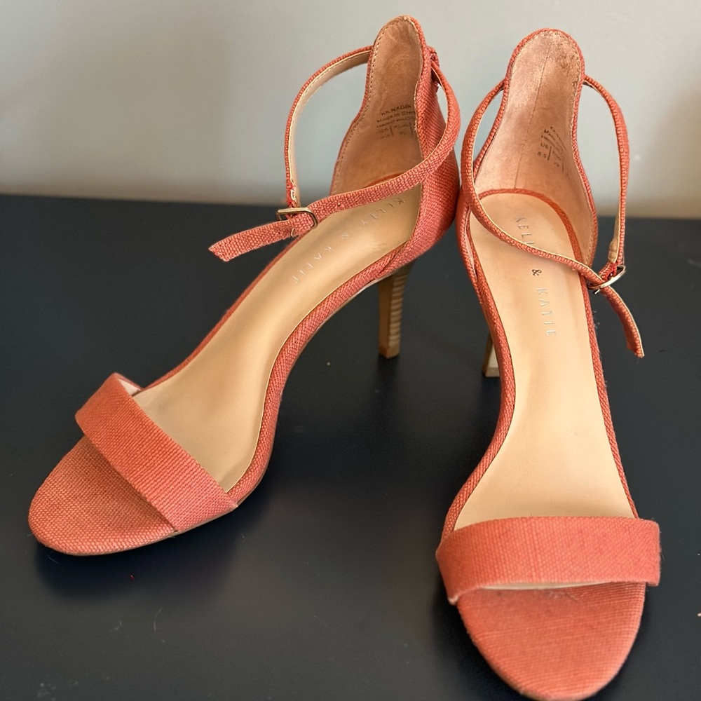 Kelly & Katie Coral Heels